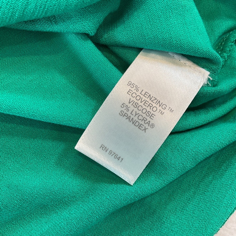 J.Jill Wearever Bright Jade Green Dolman Sleeve Scoop Neck Top NEW Small - Picture 6 of 10